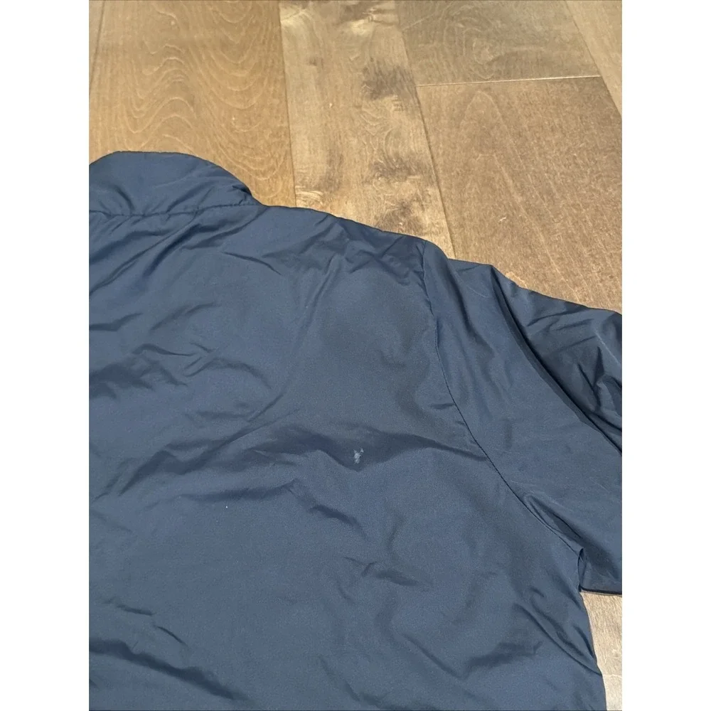 North Face Boys Jacket XL Warm Coat No Zipper Stain On Back Used